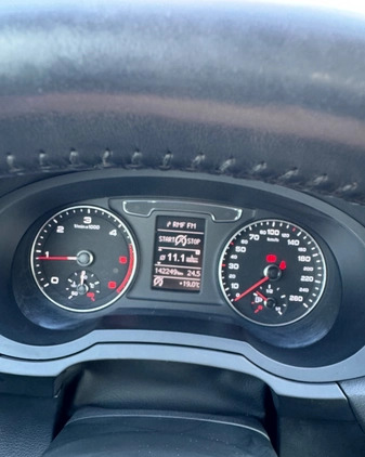 Audi Q3 cena 67900 przebieg: 142219, rok produkcji 2015 z Łosice małe 121